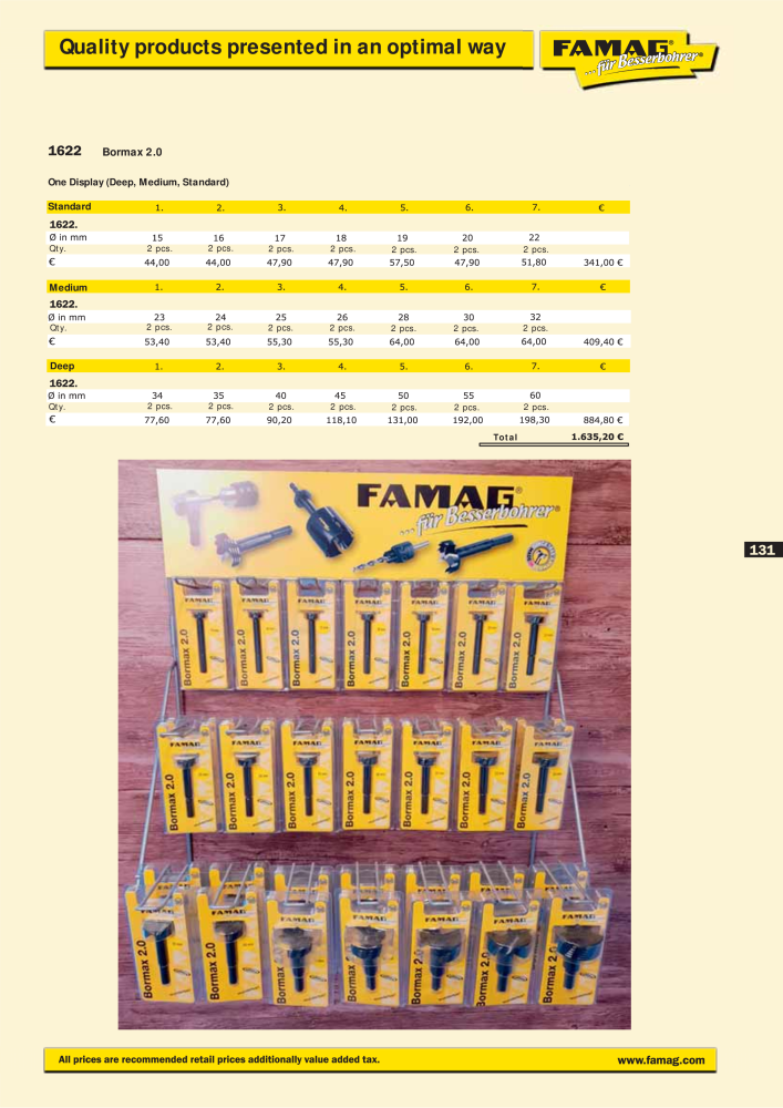 FAMAG main catalog drilling and punching tools NO.: 19969 - Page 133