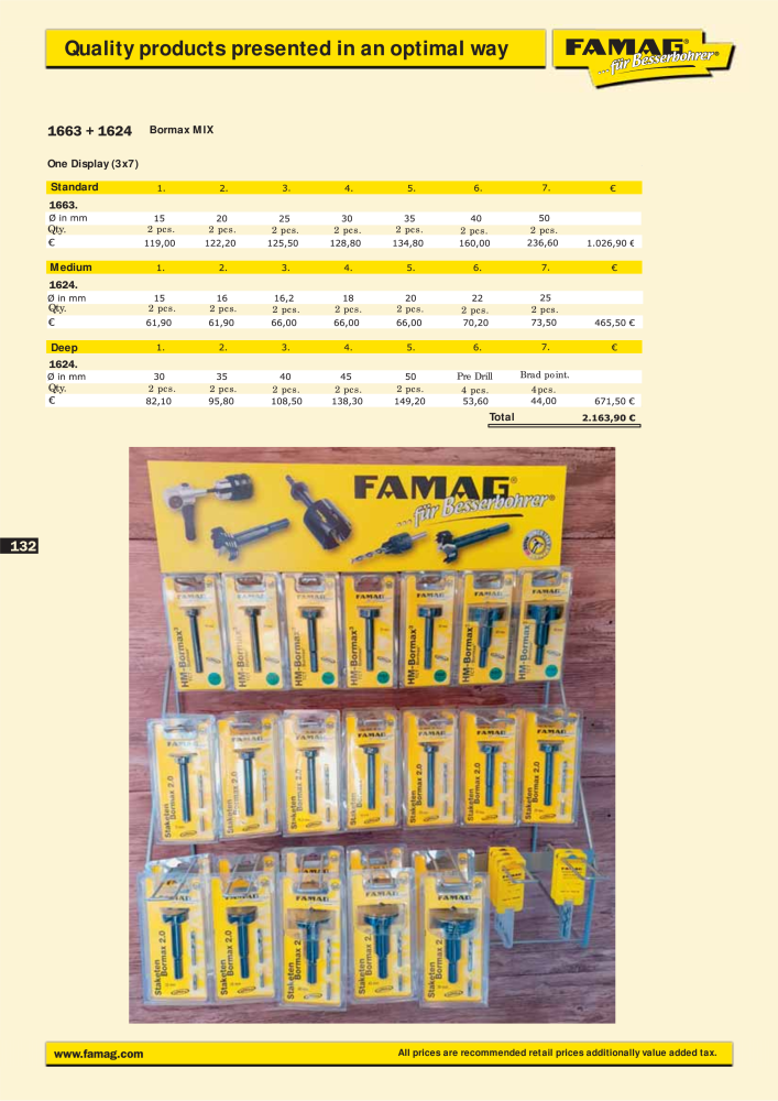 FAMAG main catalog drilling and punching tools NO.: 19969 - Page 134