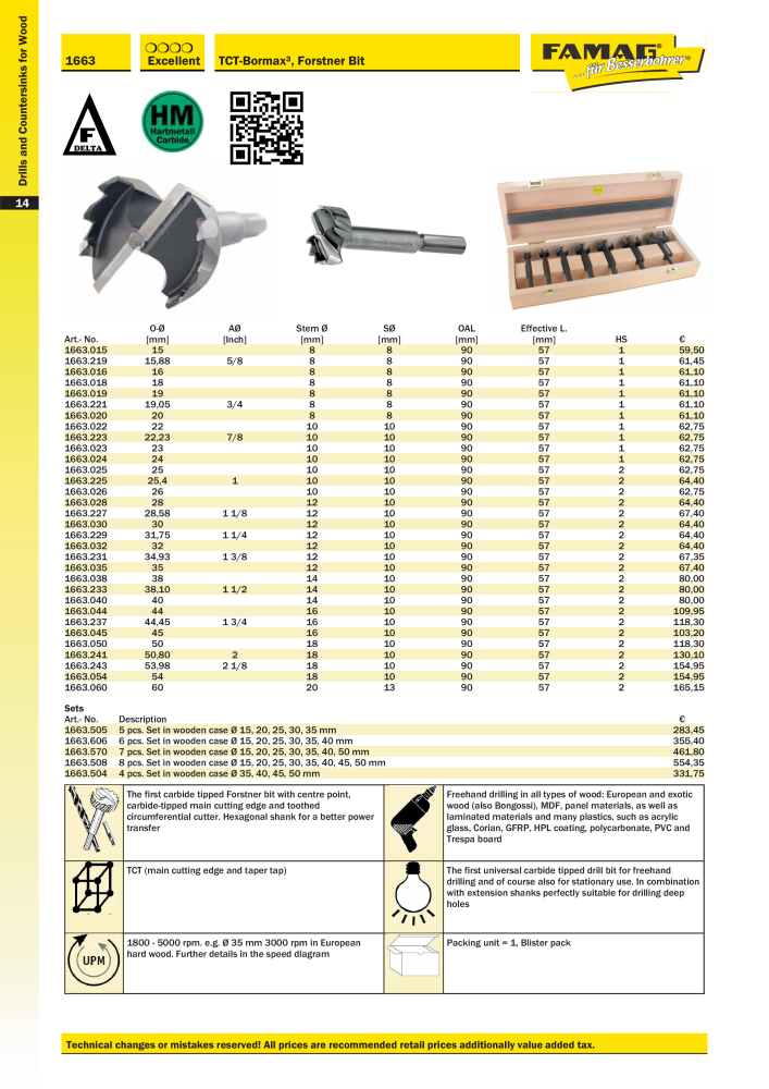 FAMAG main catalog drilling and punching tools NO.: 19969 - Page 16