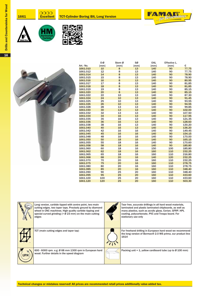 FAMAG main catalog drilling and punching tools NO.: 19969 - Page 18