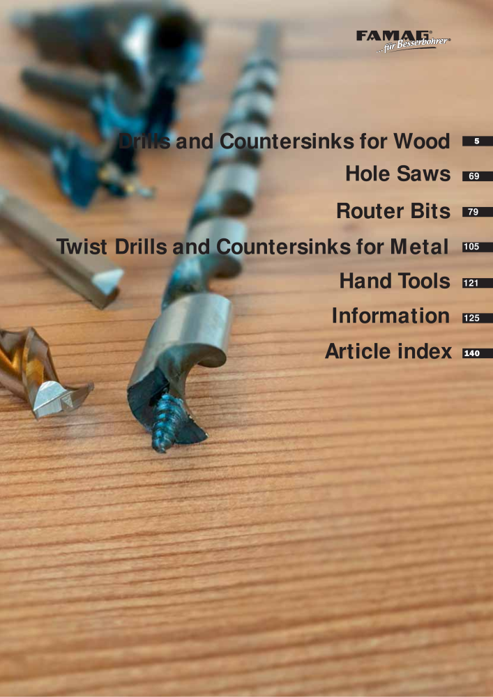 FAMAG main catalog drilling and punching tools NO.: 19969 - Page 5