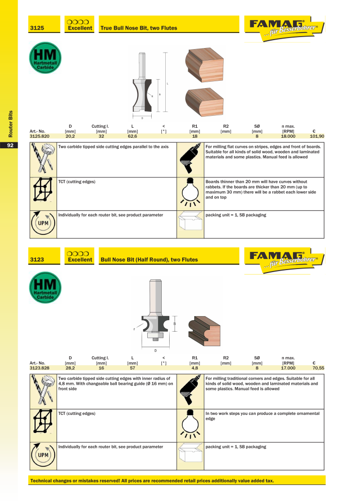 FAMAG main catalog drilling and punching tools NO.: 19969 - Page 94