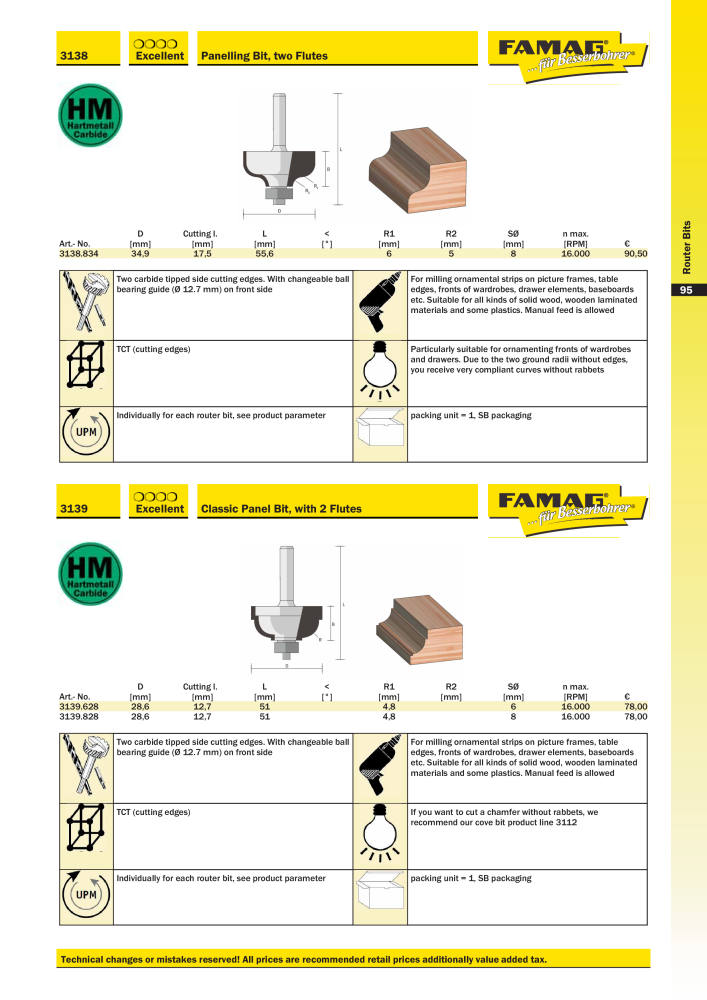 FAMAG main catalog drilling and punching tools NO.: 19969 - Page 97