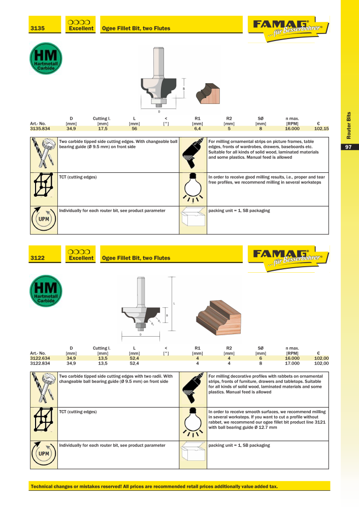 FAMAG main catalog drilling and punching tools NO.: 19969 - Page 99