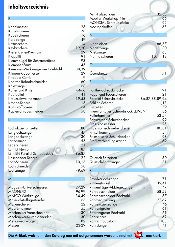 Kiesel Werkzeuge - Hauptkatalog NR.: 19982 - Seite 3