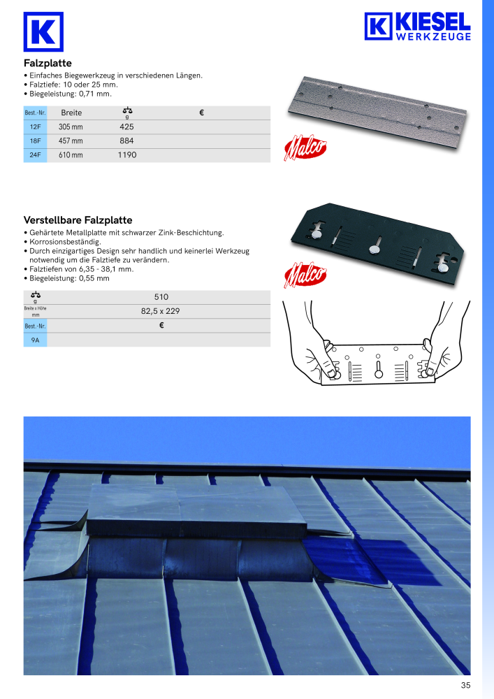 Kiesel Werkzeuge - Hauptkatalog NR.: 19982 - Seite 36