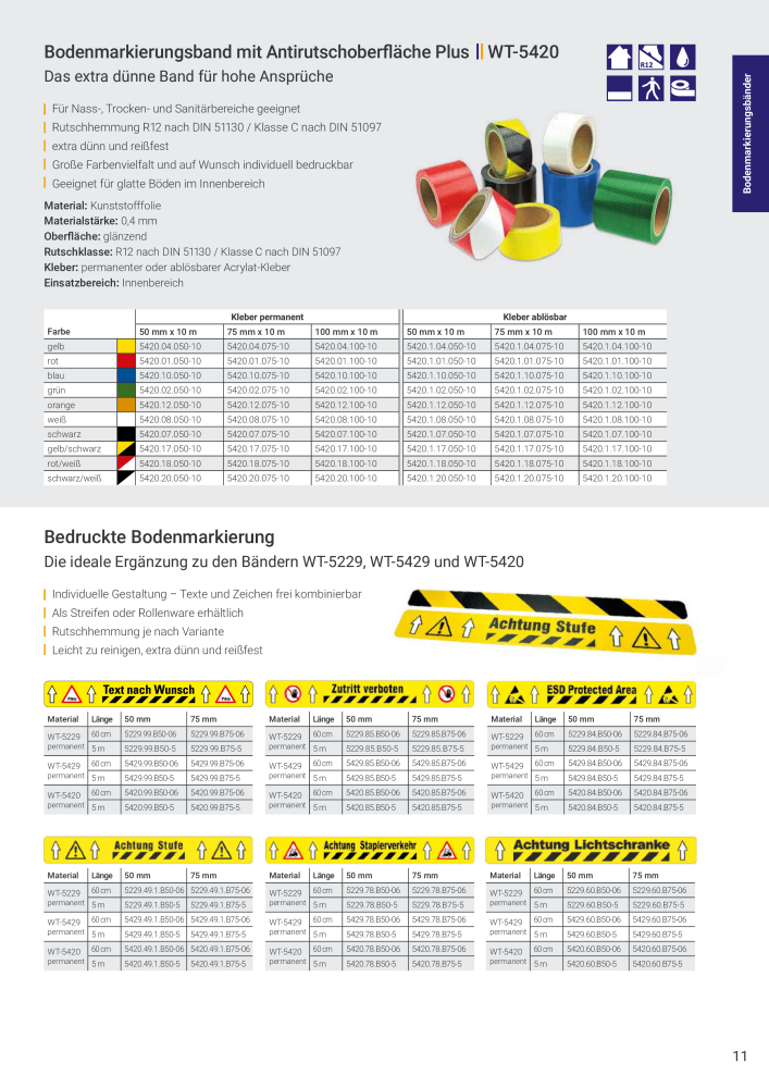 ERGOMAT Bodenmarkierung & Kennzeichnung NR.: 19988 - Seite 11