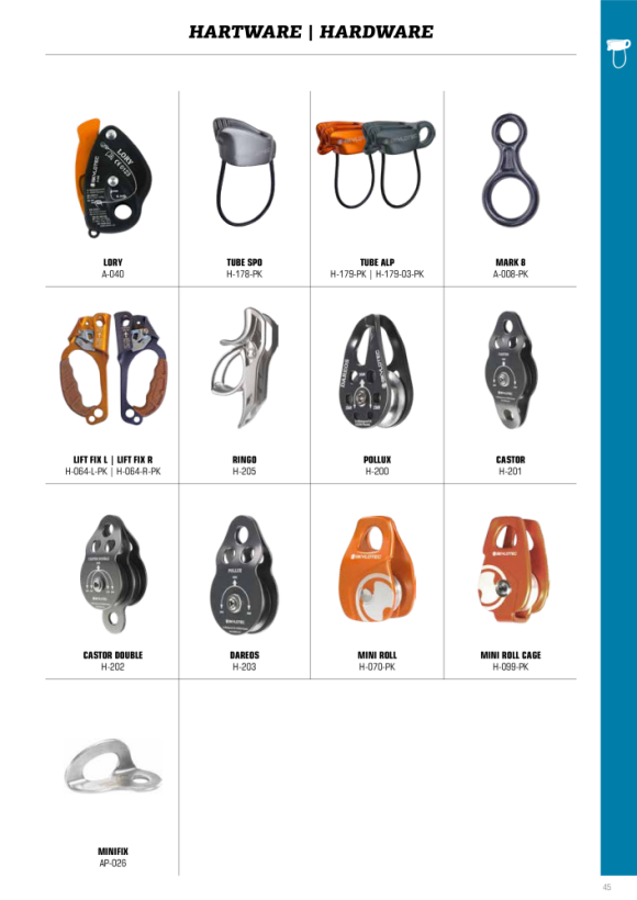 SKYLOTEC  LIFT FIX L touwklem links H-064-L-PK