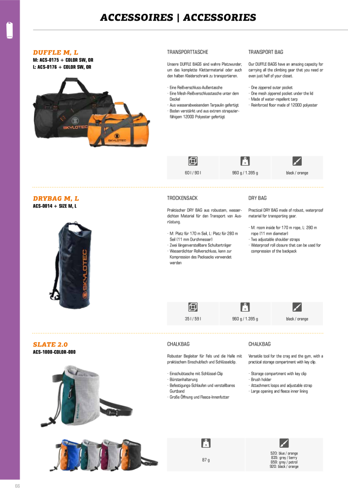 SKYLOTEC Gipfelbuch NR.: 19996 - Strona 68