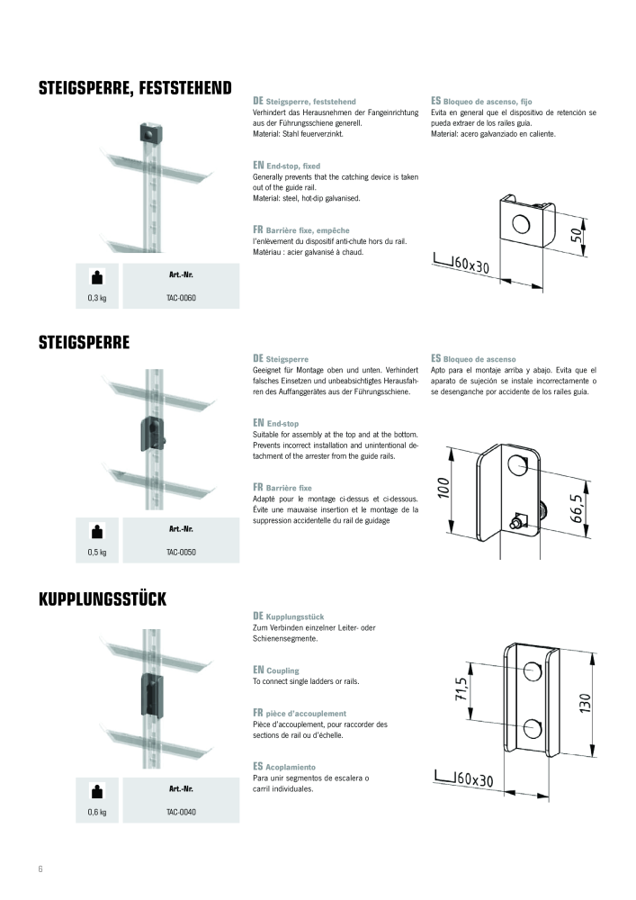 SKYLOTEC Prospekt Steigschutzsysteme NR.: 20000 - Pagina 6