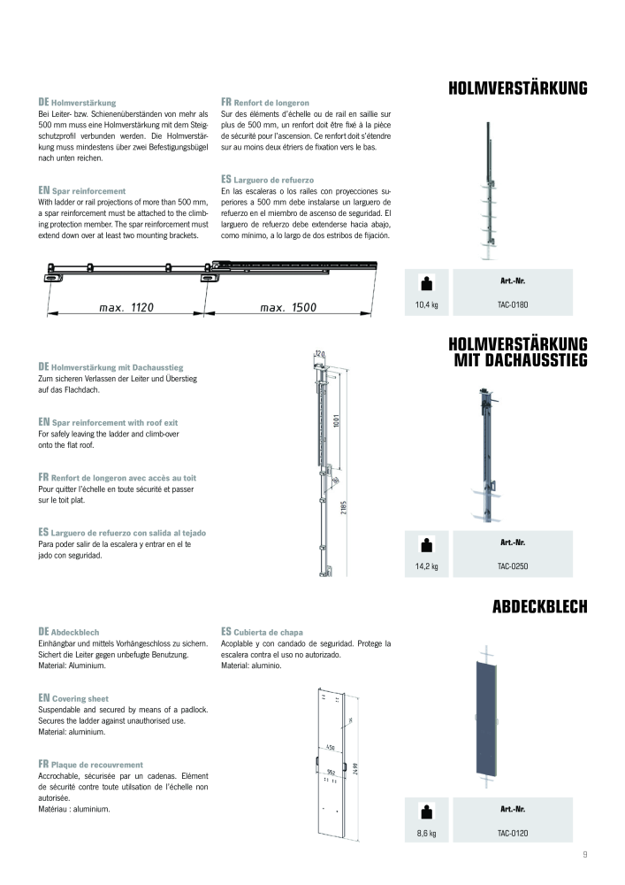 SKYLOTEC Prospekt Steigschutzsysteme Nº: 20000 - Página 9