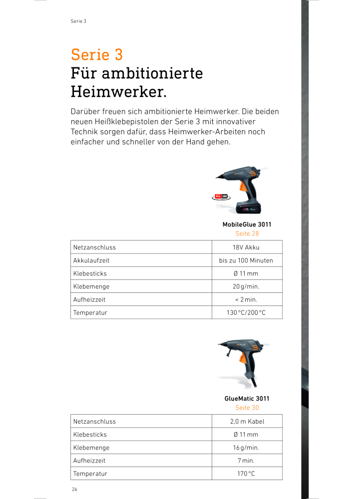 STEINEL Heißkleben Prospekt n.: 20010 - Pagina 26