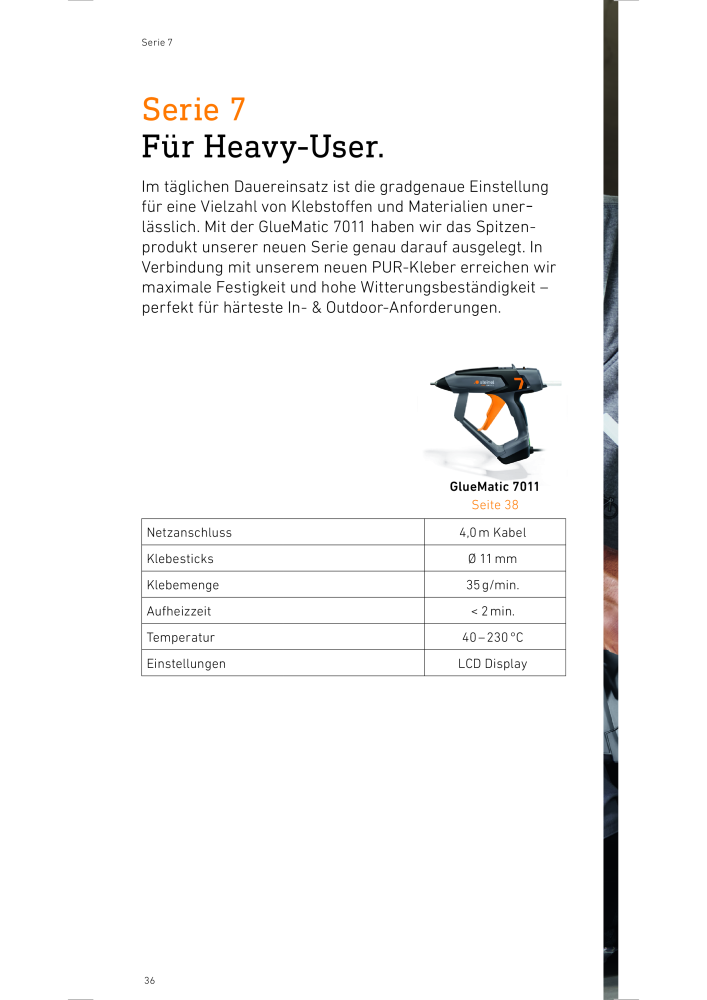 STEINEL Heißkleben Prospekt NR.: 20010 - Pagina 36