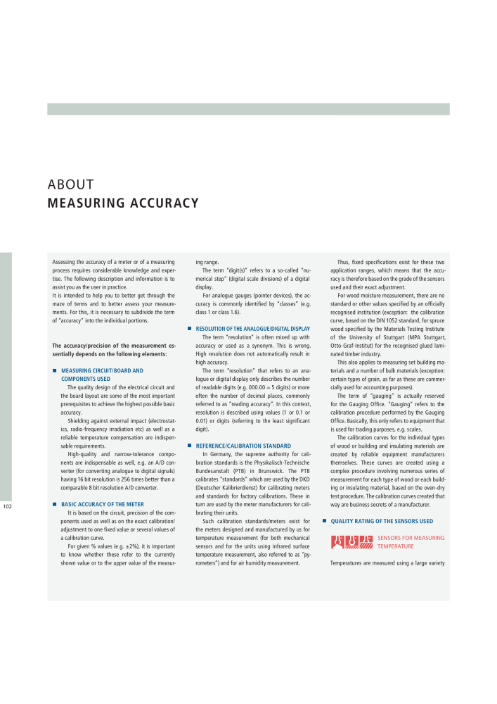 GANN Main Catalog Electronic Moisture Meters NO.: 20050 - Page 102