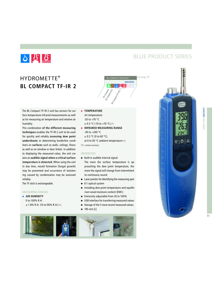 GANN Main Catalog Electronic Moisture Meters NO.: 20050 - Page 11