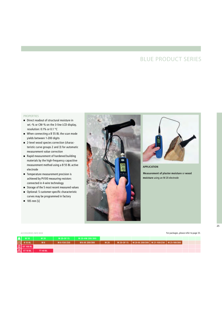 GANN Main Catalog Electronic Moisture Meters NO.: 20050 - Page 25