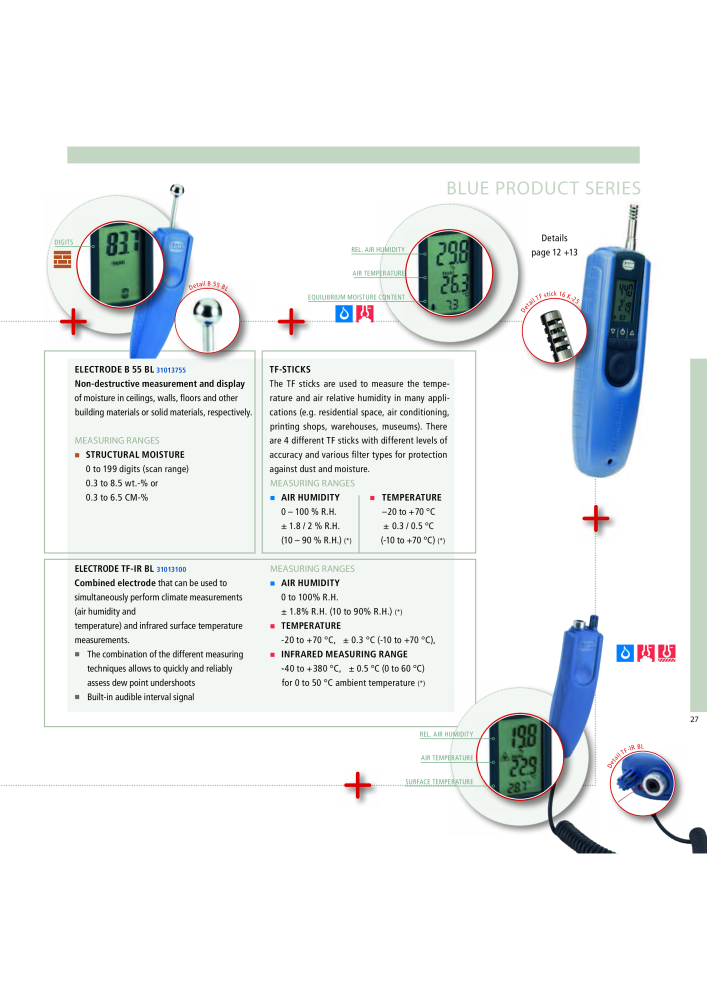 GANN Main Catalog Electronic Moisture Meters NO.: 20050 - Page 27