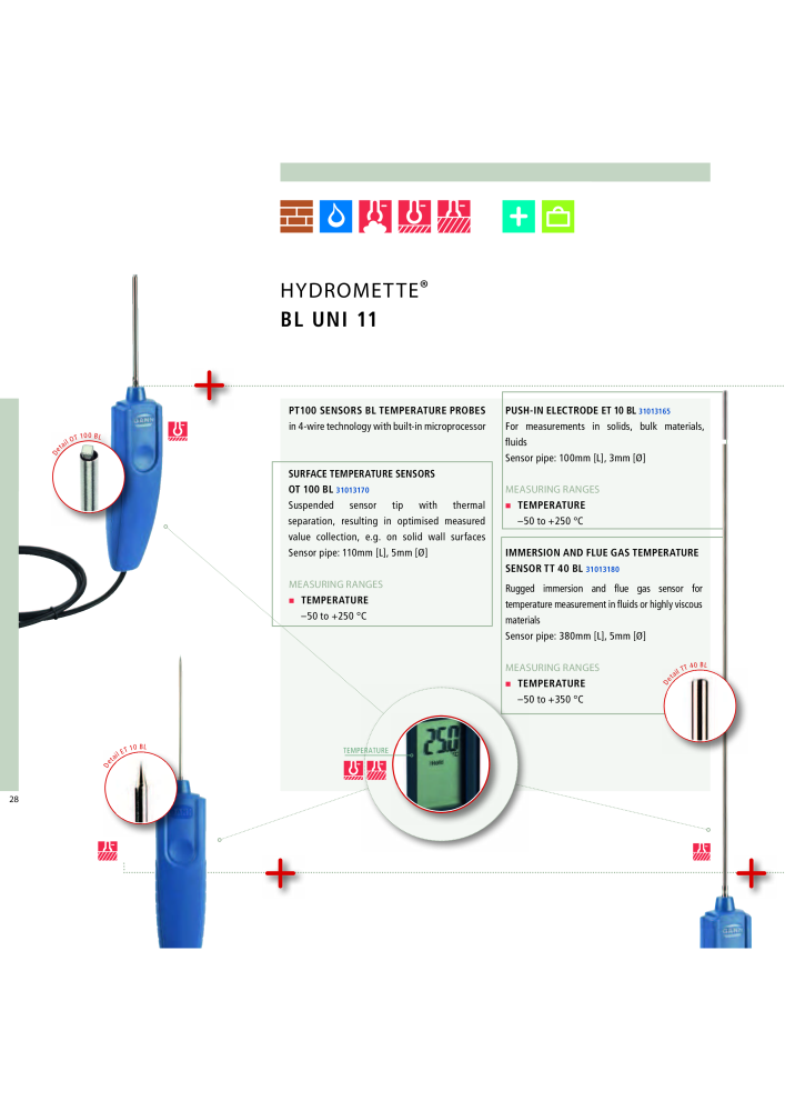 GANN Main Catalog Electronic Moisture Meters NO.: 20050 - Page 28