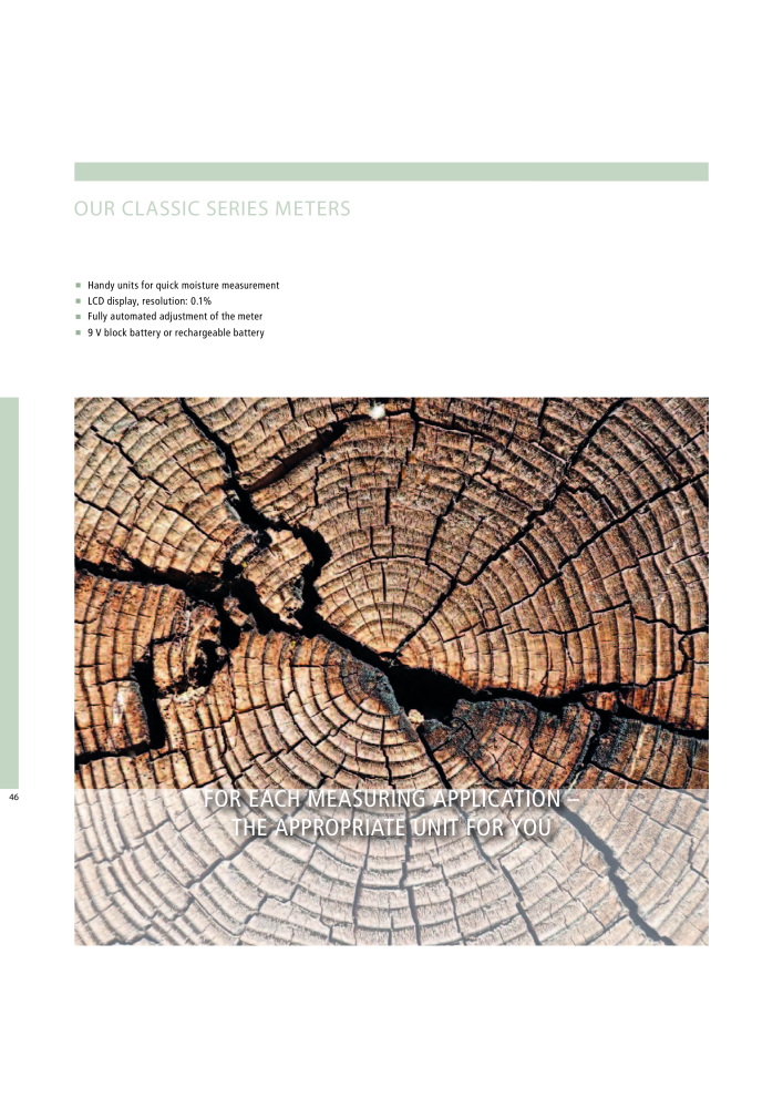 GANN Main Catalog Electronic Moisture Meters NO.: 20050 - Page 46