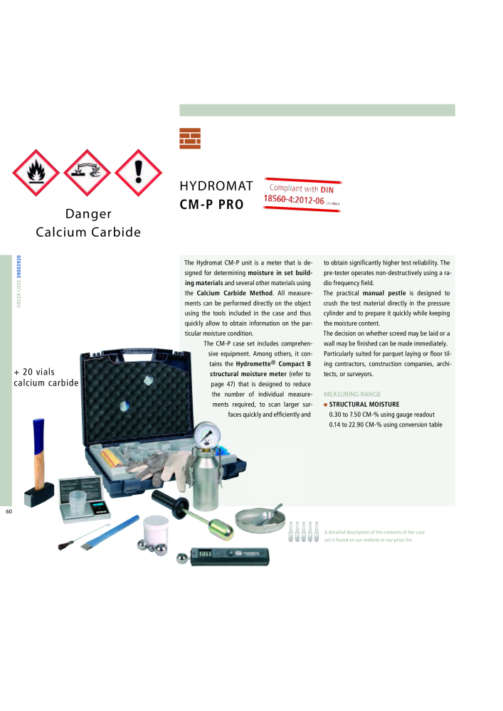 GANN Main Catalog Electronic Moisture Meters NO.: 20050 - Page 60