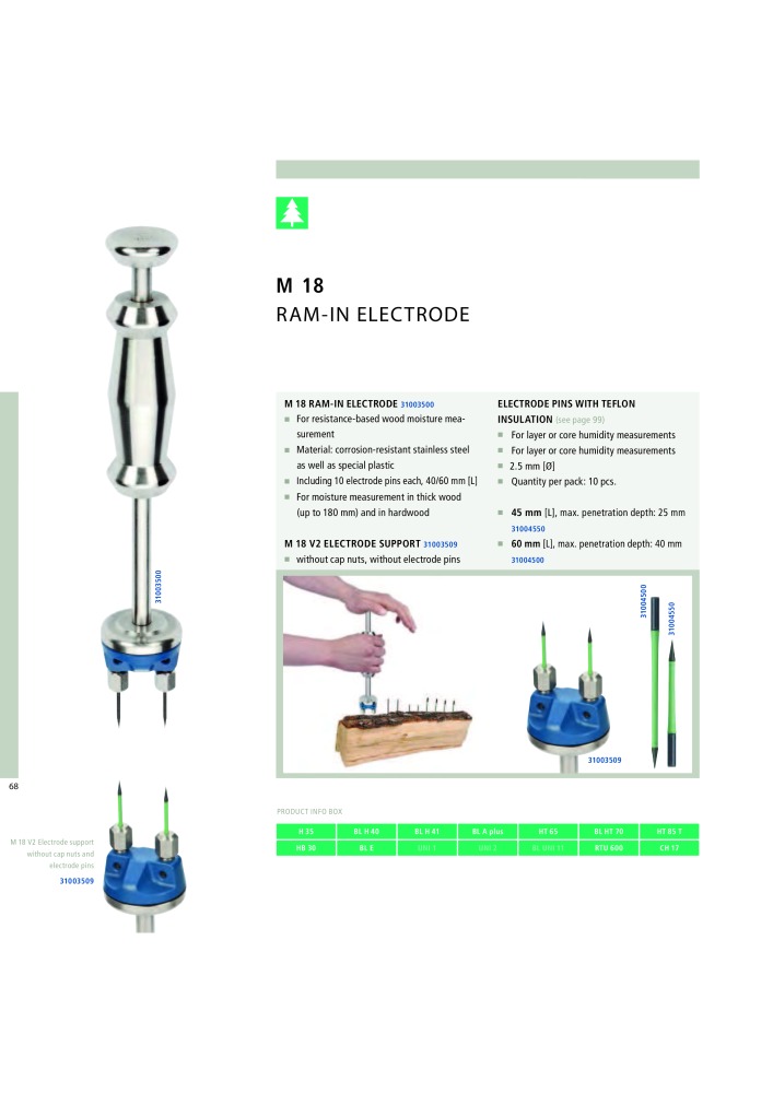 GANN Main Catalog Electronic Moisture Meters NO.: 20050 - Page 68