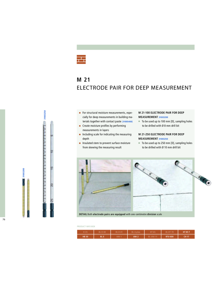 GANN Main Catalog Electronic Moisture Meters NO.: 20050 - Page 76