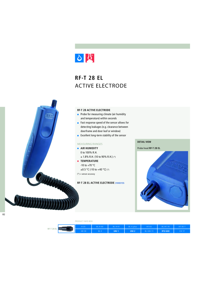 GANN Main Catalog Electronic Moisture Meters NO.: 20050 - Page 82