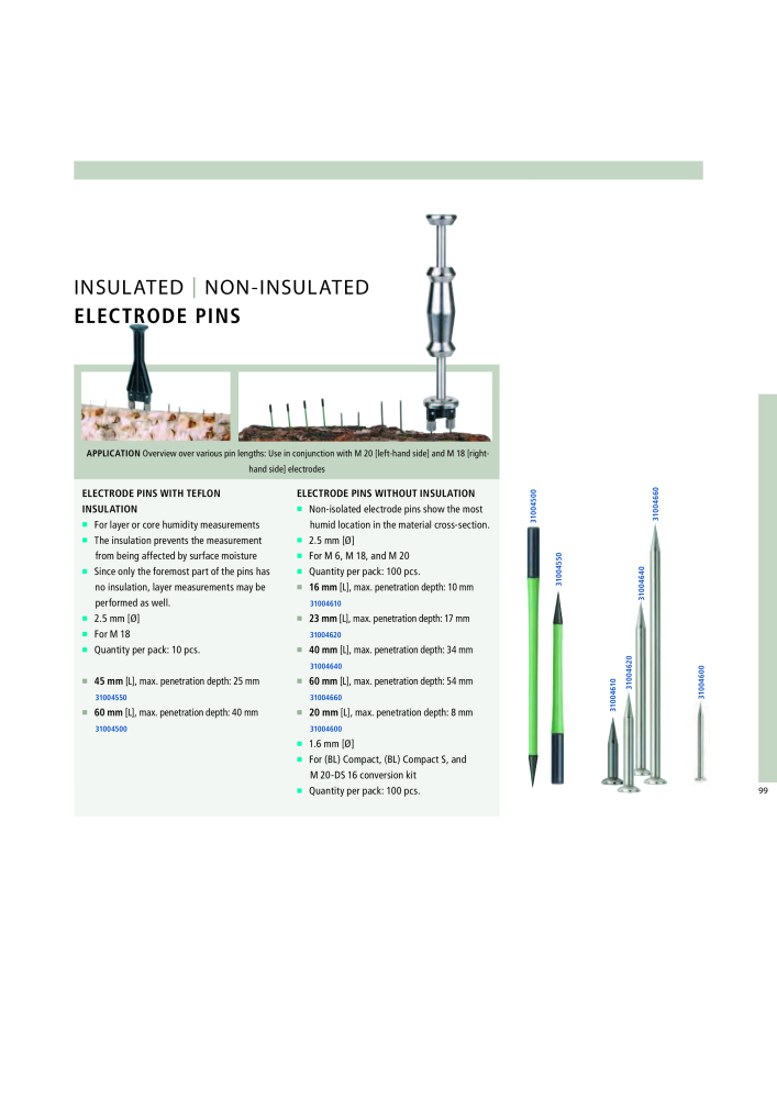 GANN Main Catalog Electronic Moisture Meters NO.: 20050 - Page 99