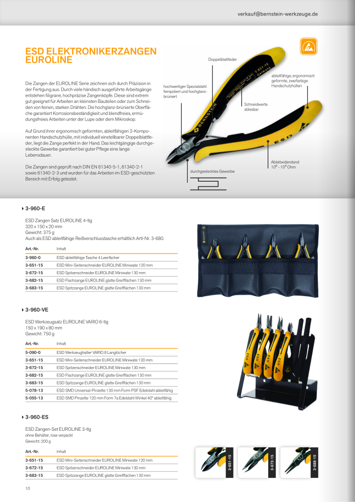 Bernstein Zangen Prospekt NO.: 20059 - Page 10
