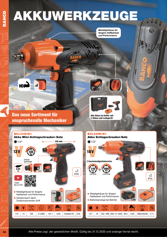 BAHCO Katalog Industrie NR.: 20062 - Seite 34