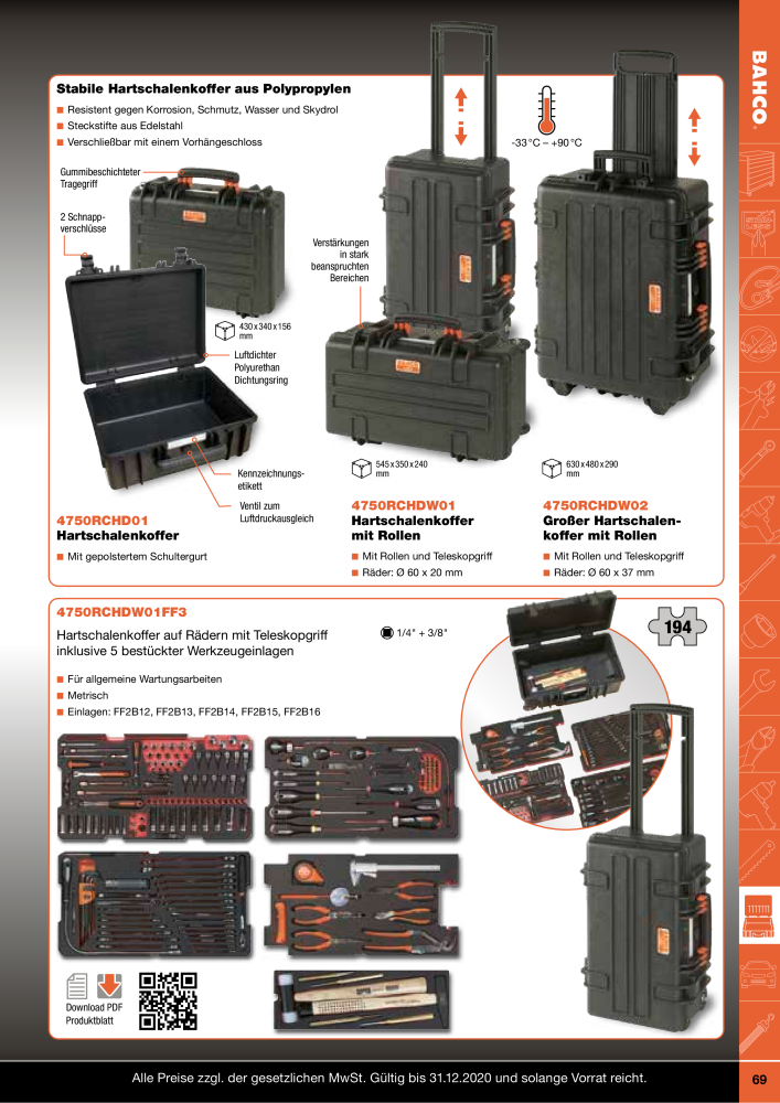 BAHCO Katalog Industrie NR.: 20062 - Seite 69