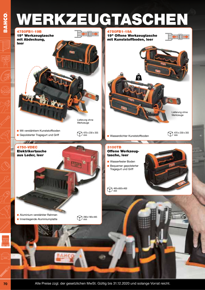 BAHCO Katalog Industrie NR.: 20062 - Pagina 70