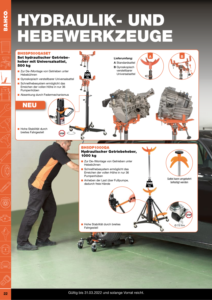 BAHCO Katalog Automotive NR.: 20063 - Seite 22