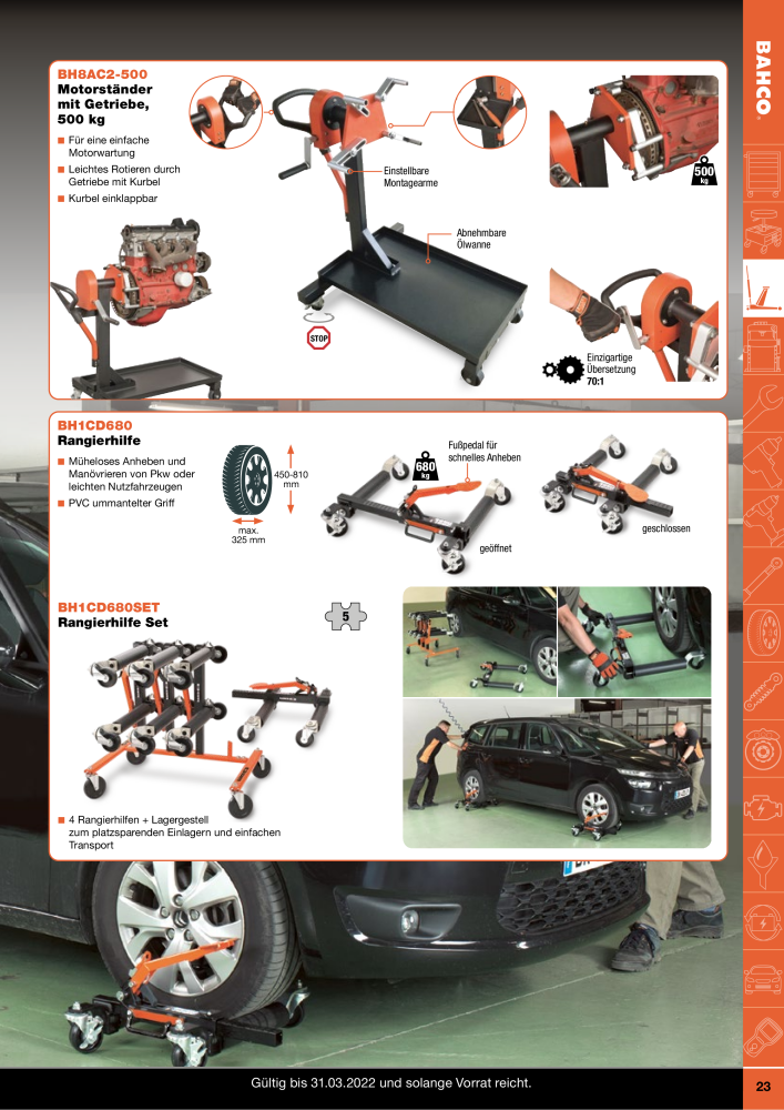 BAHCO Katalog Automotive NR.: 20063 - Seite 23