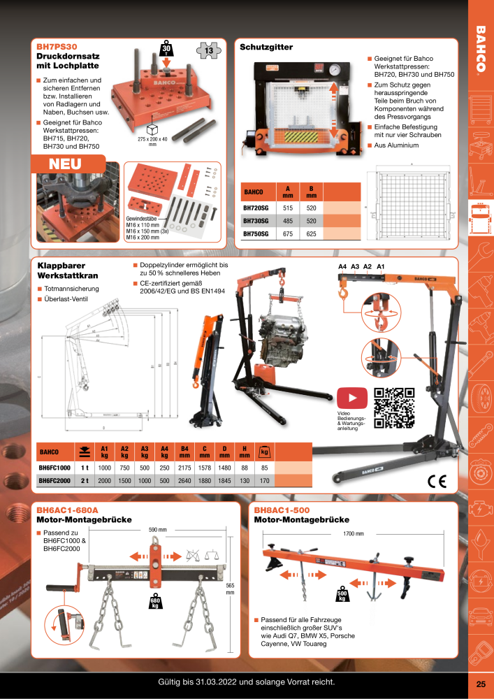 BAHCO Katalog Automotive NR.: 20063 - Seite 25