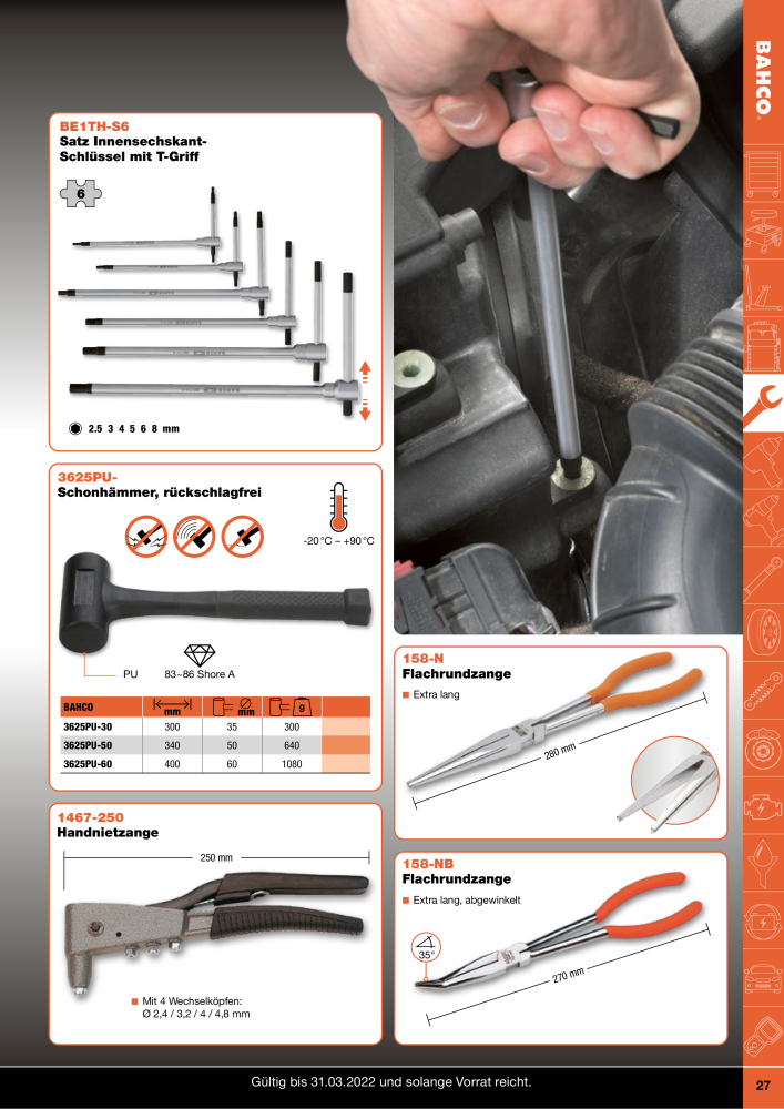 BAHCO Katalog Automotive NR.: 20063 - Seite 27