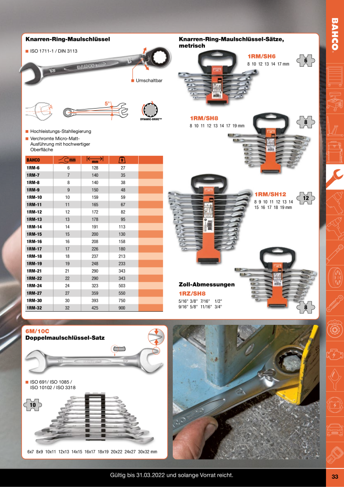 BAHCO Katalog Automotive NR.: 20063 - Seite 33