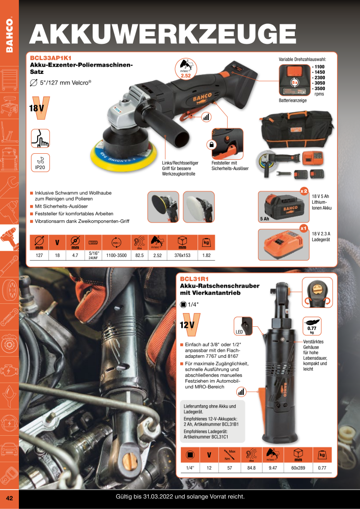 BAHCO Katalog Automotive NR.: 20063 - Seite 42