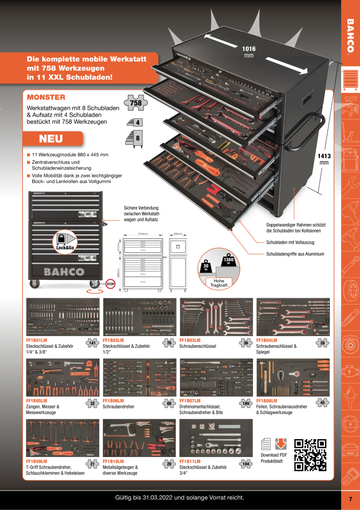 BAHCO Katalog Automotive NR.: 20063 - Seite 7