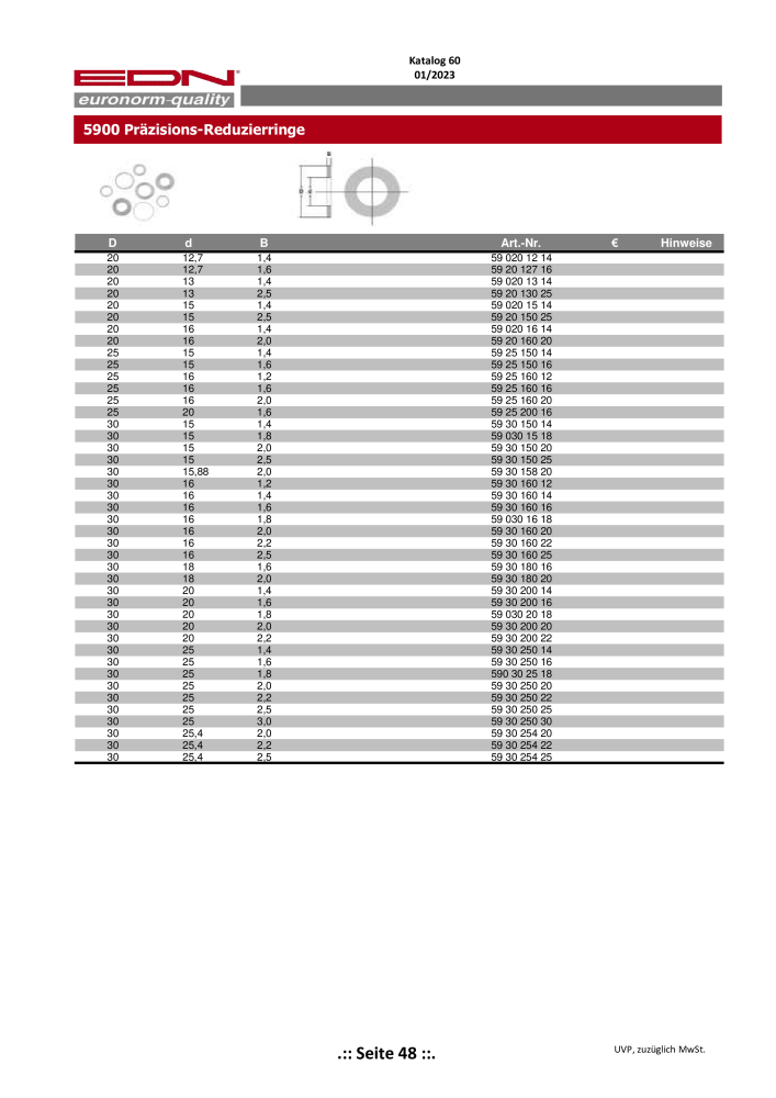 EDN Sägeblätter - Gesamtkatalog NR.: 20068 - Seite 49