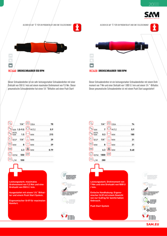 Rodac Drehschrauber 800 RPM RC3480