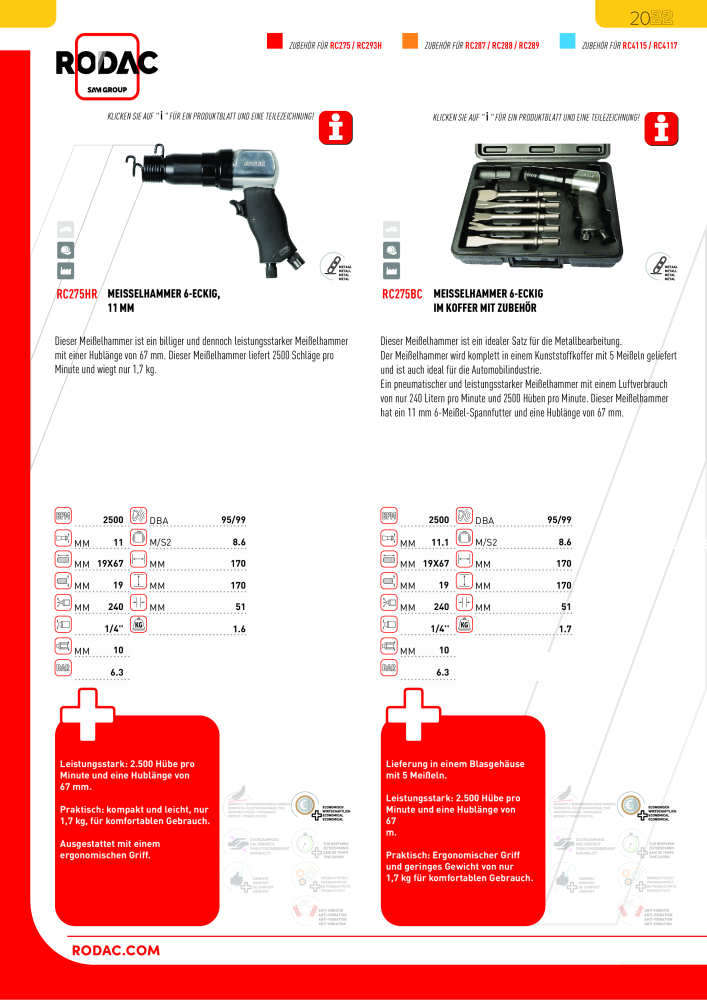 Rodac Gesamtkatalog Nb. : 20072 - Page 110