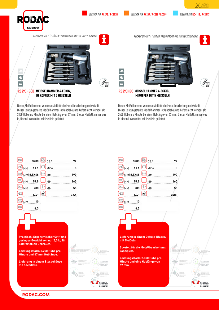 Rodac Gesamtkatalog Nb. : 20072 - Page 112