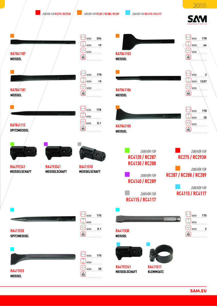 Rodac Gesamtkatalog Nb. : 20072 - Page 115