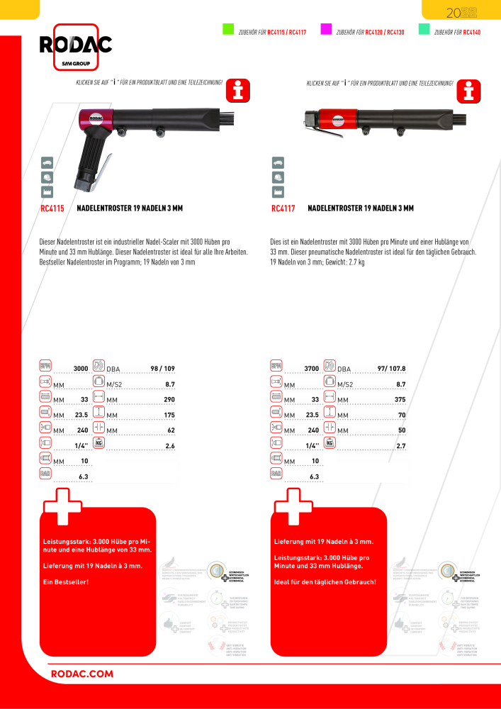 Rodac Gesamtkatalog Nb. : 20072 - Page 116