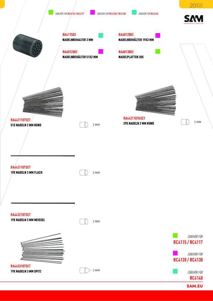 Rodac Gesamtkatalog Nb. : 20072 - Page 119