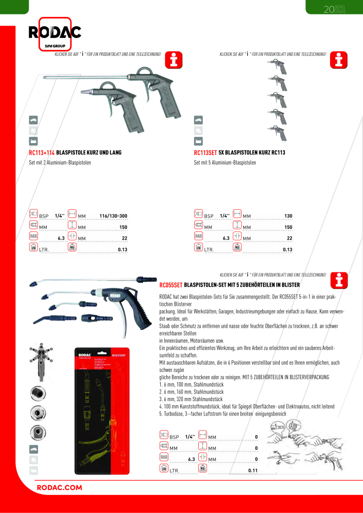 Rodac Gesamtkatalog Nb. : 20072 - Page 124