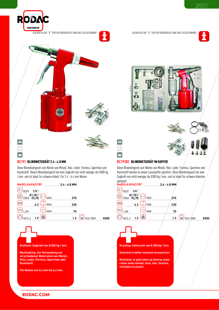 Rodac Gesamtkatalog Nb. : 20072 - Page 128