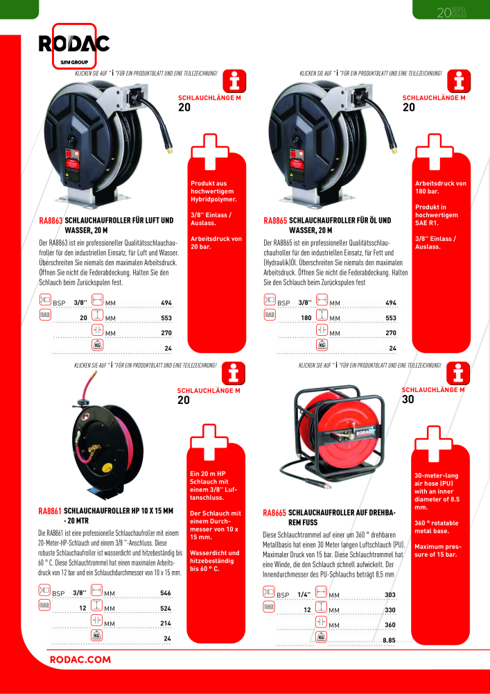 Rodac Gesamtkatalog Nb. : 20072 - Page 138