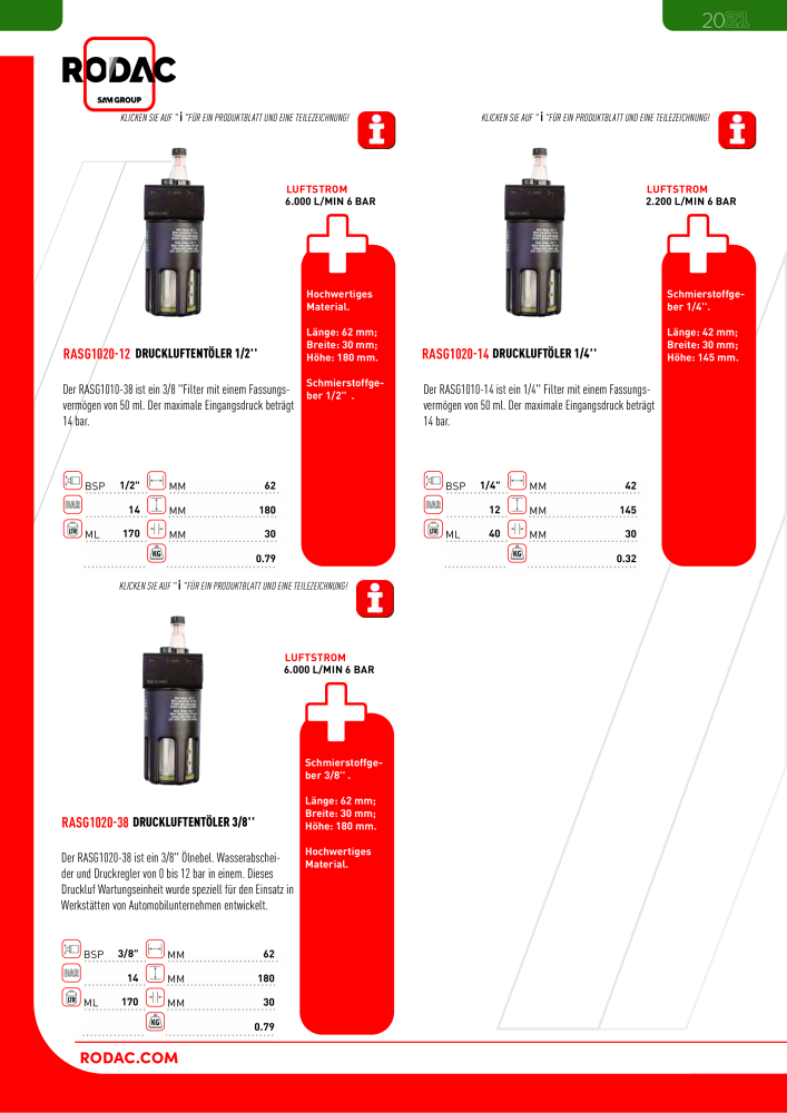 Rodac Gesamtkatalog Nb. : 20072 - Page 142